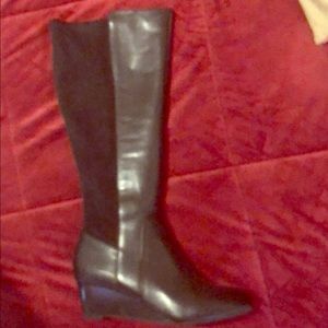 Brand new, never worn ALFANI Black Tall Boot, 8.5